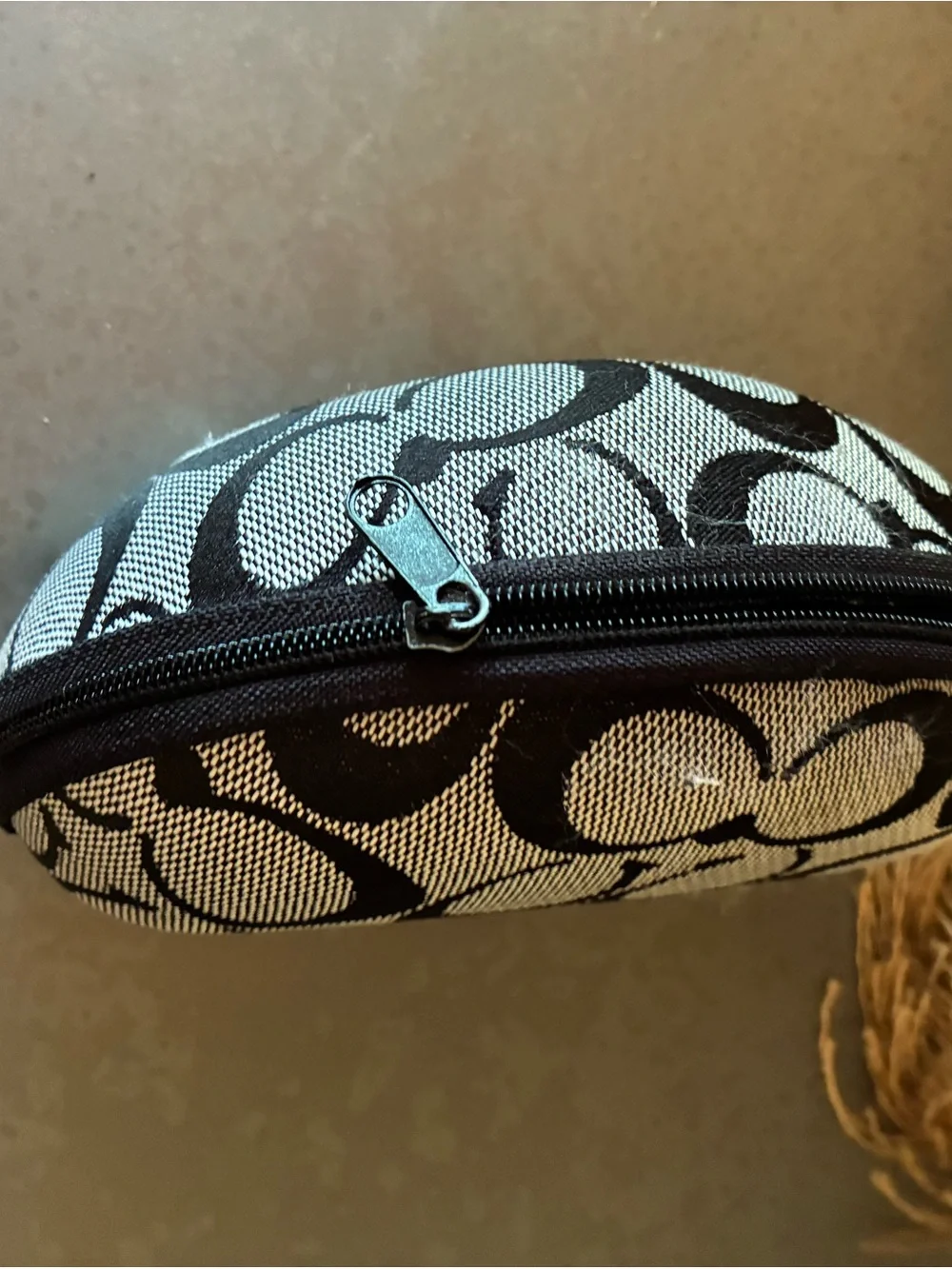 Coach black gray